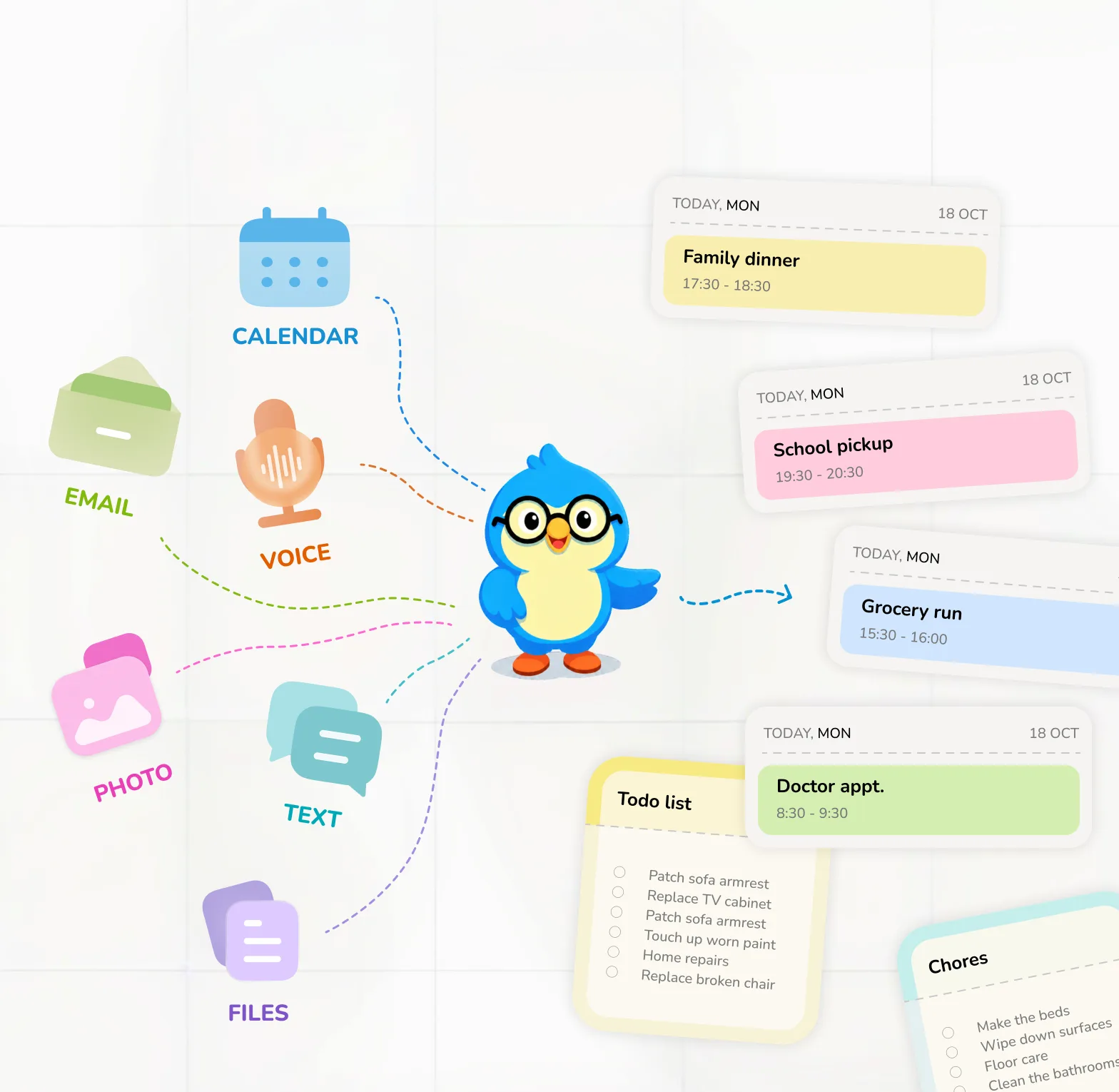 Central hub for family information