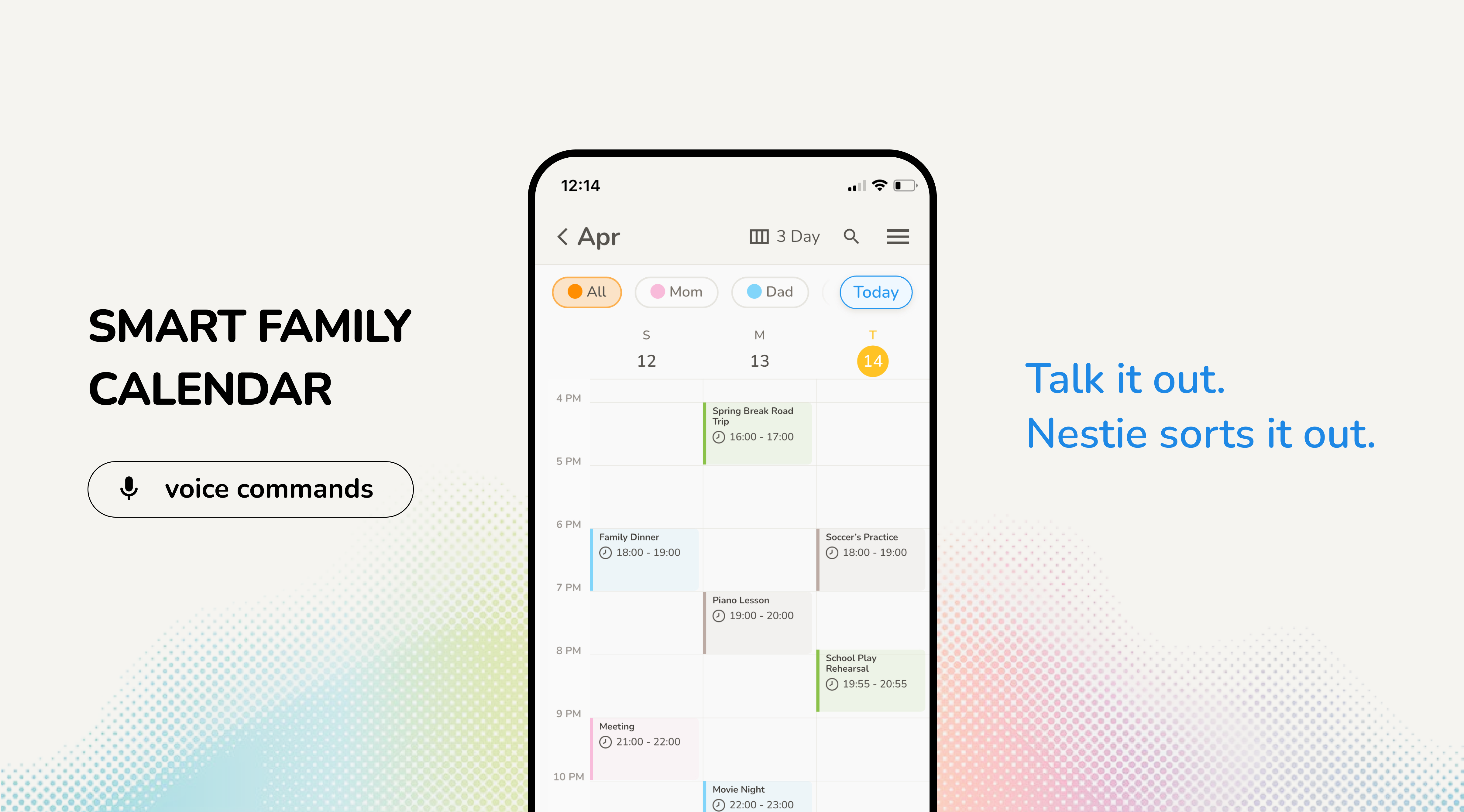 Aperçu Du Calendrier Familial
